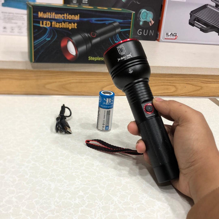 Long Range Rechargeable Torch | Best Quality - Khyber Imports