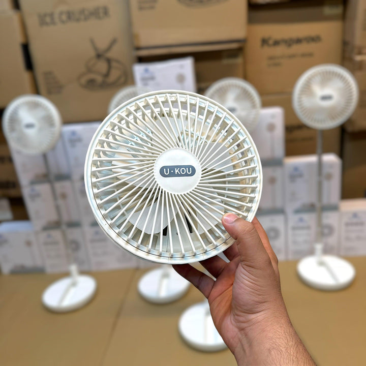 U-KOU Rechargeable Personal Fan - Lot Imported - Khyber Imports