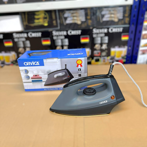 Lot Imported Orvica Automatic Ceramic Dry Iron - Khyber Imports