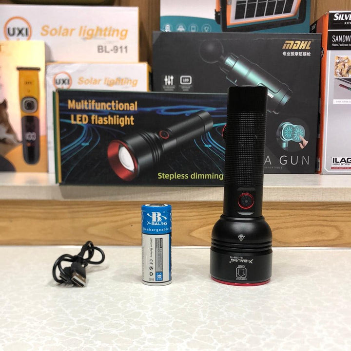 Long Range Rechargeable Torch | Best Quality - Khyber Imports