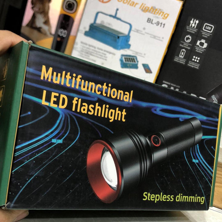 Long Range Rechargeable Torch | Best Quality - Khyber Imports