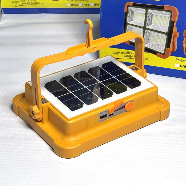 Emergency Solar Floodlight and Power Bank - Khyber Imports