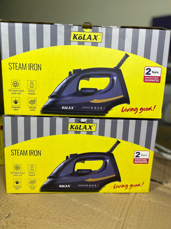 German Brand Kolax steam iron - Khyber Imports