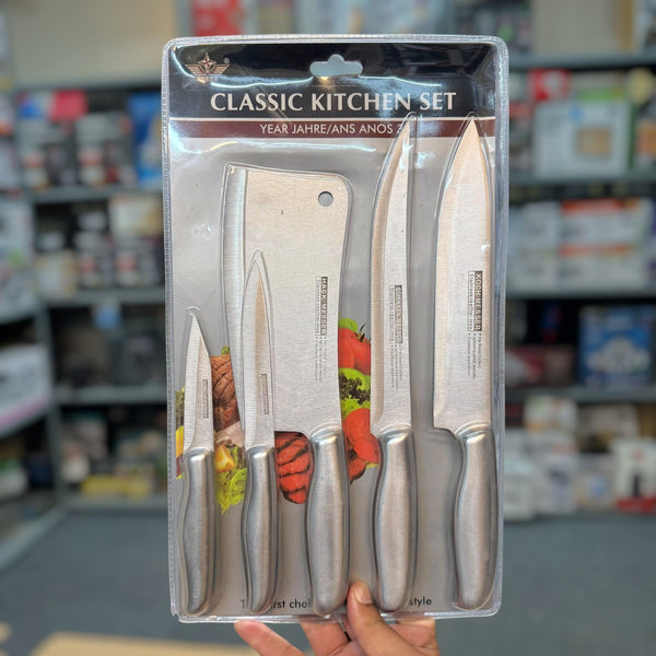 5 Pieces Kitchen Knives Set - Khyber Imports