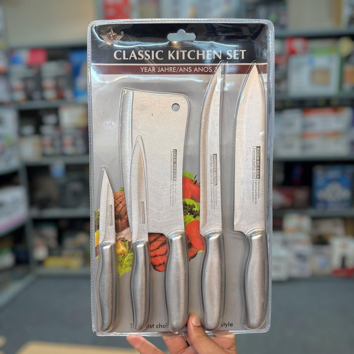 5 Pieces Kitchen Knives Set - Khyber Imports