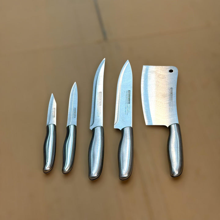 5 Pieces Kitchen Knives Set - Khyber Imports