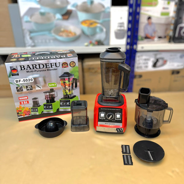 Bardefu 6-in-1 2.5L Multipurpose Blender - Lot Imported - Khyber Imports