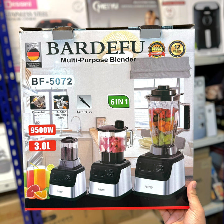Bardefu 6-in-1 3L Multipurpose Blender - German Lot - Khyber Imports