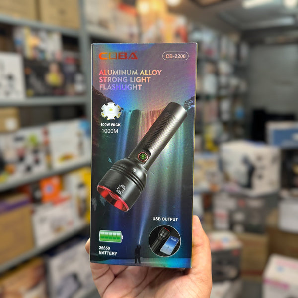 COBA Aluminum 1KM Powerful Flashlight