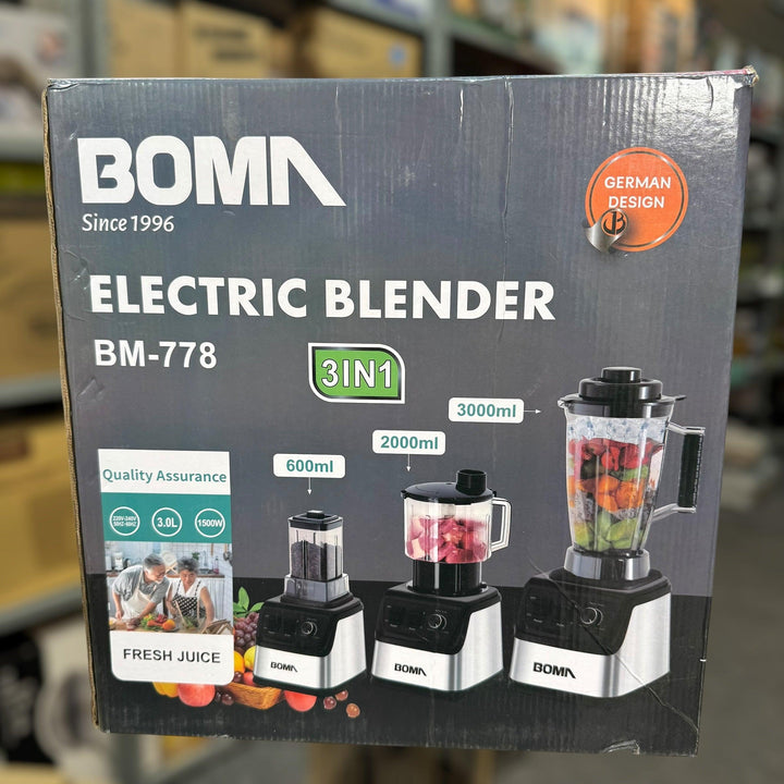 BOMA Electric 3-in-1 Blender - German Lot - Khyber Imports